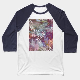 Ocean Song Pink Purple Amethyst Baseball T-Shirt